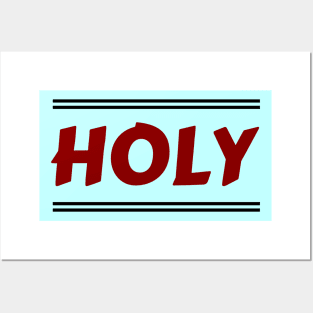 Holy | Christian Posters and Art